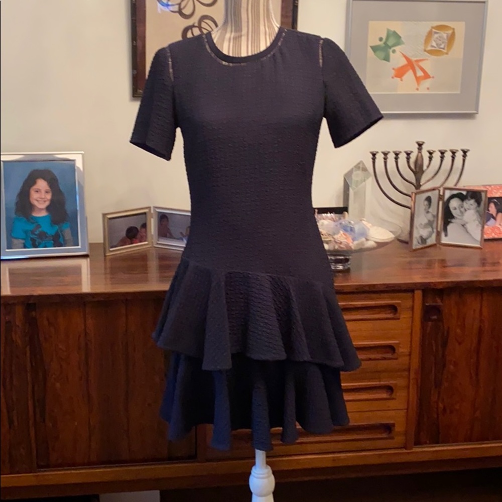 Navy Rebecca Taylor dress